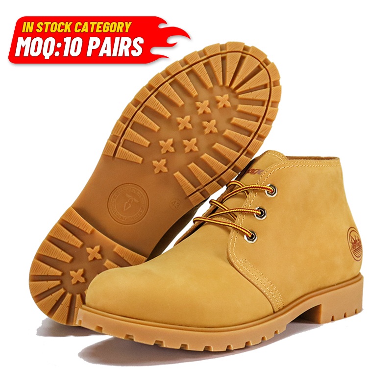 Ыңғайлы толық резеңке нубук былғары кездейсоқ етік